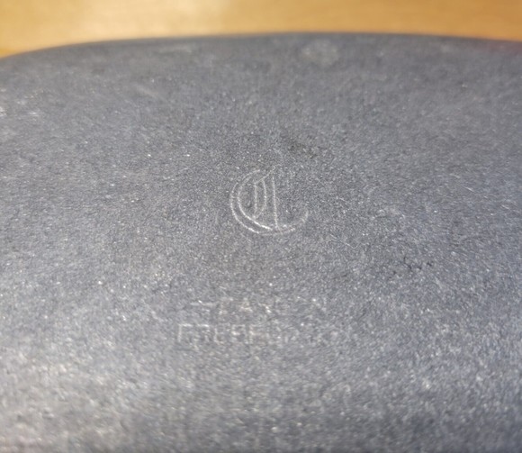 Vintage Pewter Serving Dish Oval One Piece Carson Pewter Freeport PA - Picture 5 of 5